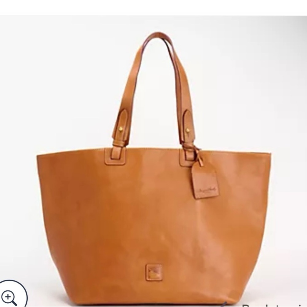Dooney & Bourke XL Florentine Suzette tote. Weekender, travel . Color Natural - Picture 5 of 8